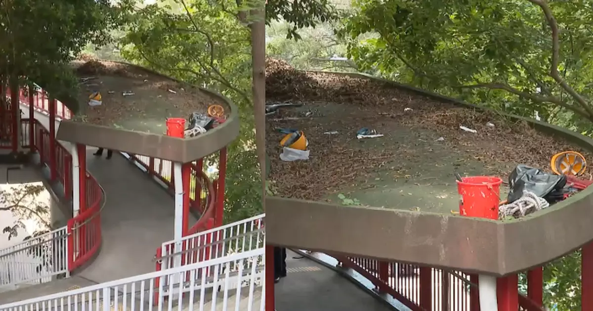 工人黃大仙天橋頂工作期間暈倒　昏迷送院搶救不治