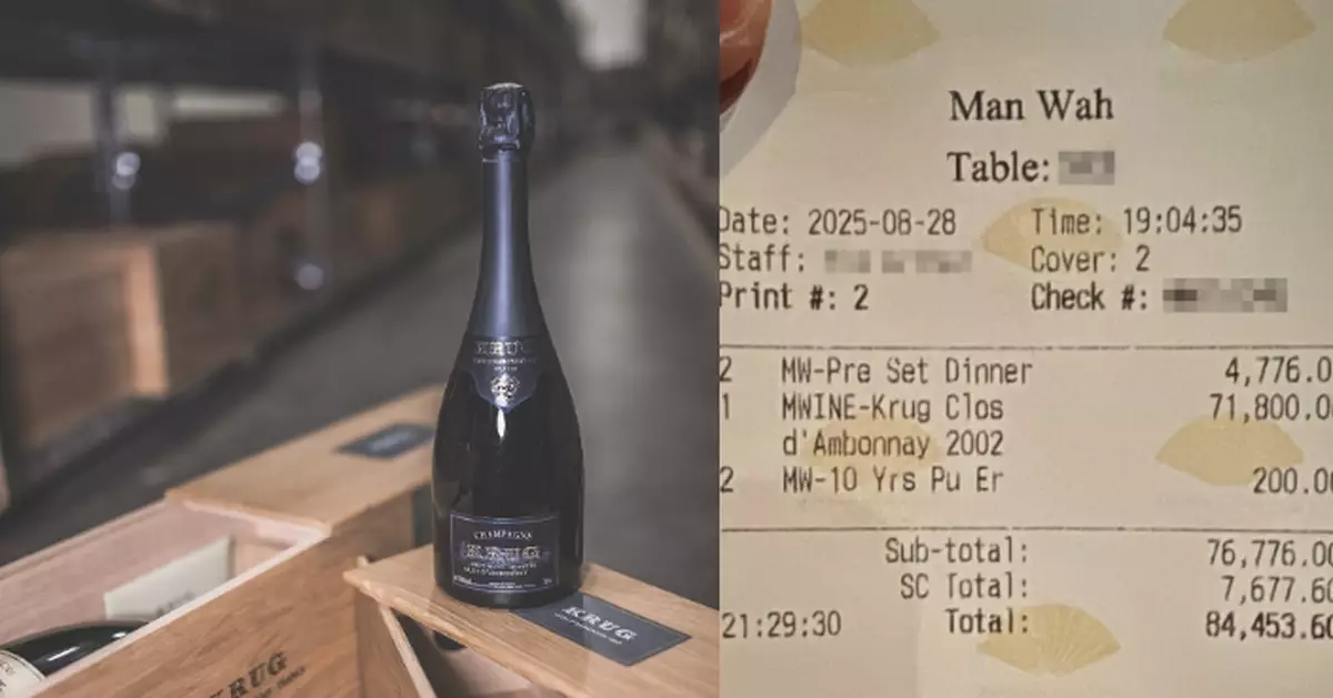 23歲男文華東方豪食8萬晚餐「借尿遁」  31歲女兩度報案呃食男將軍澳落網