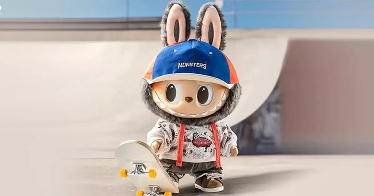 福布斯：Labubu與Vans於2023年合作推出手辦最近在eBay以10585美元成交