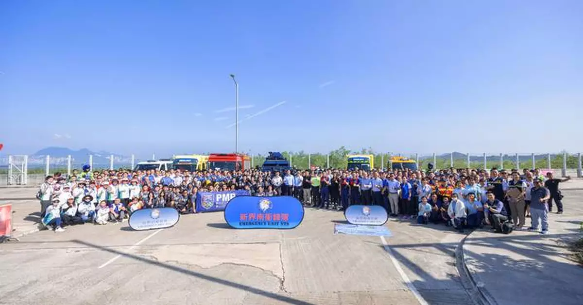 全運會|逾300人參與跨部門反恐演習 模擬恐怖襲擊等突發重大事故