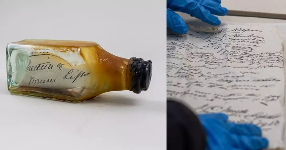 澳洲古老燈塔發現122年前瓶中信 詳述當年升級改建工程