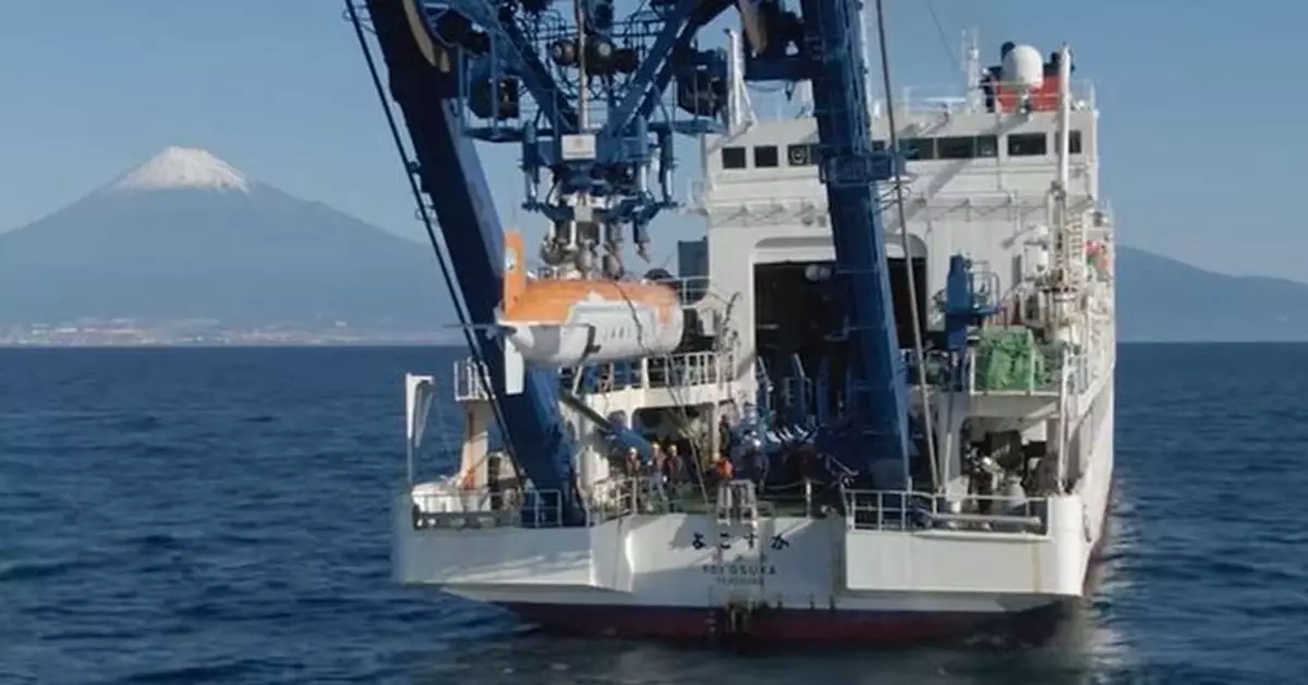 日無人潛航器成功下潛8千米深海 預計明年投入「海溝大地震」探查