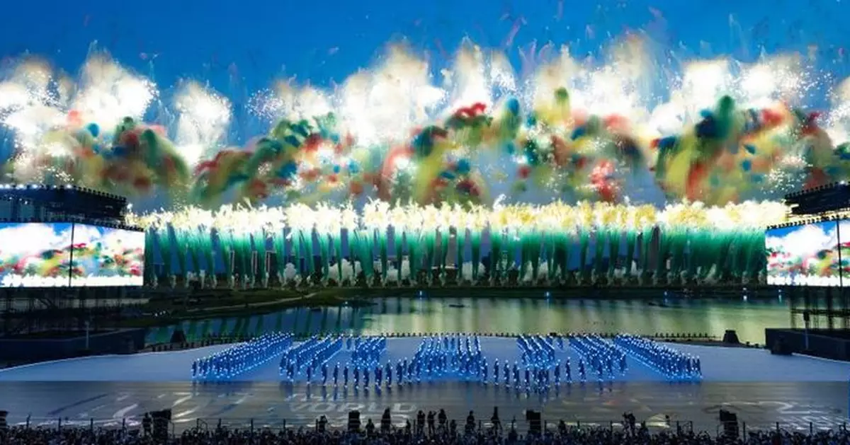 第12屆世界運動會在成都開幕　開幕儀式晚上舉行