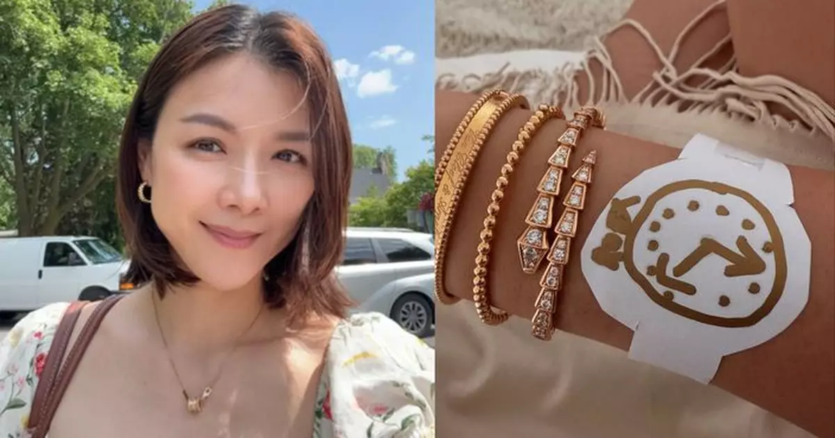 陳茵媺晒囡囡手繪金錶 溫馨場面意外變炫富大會