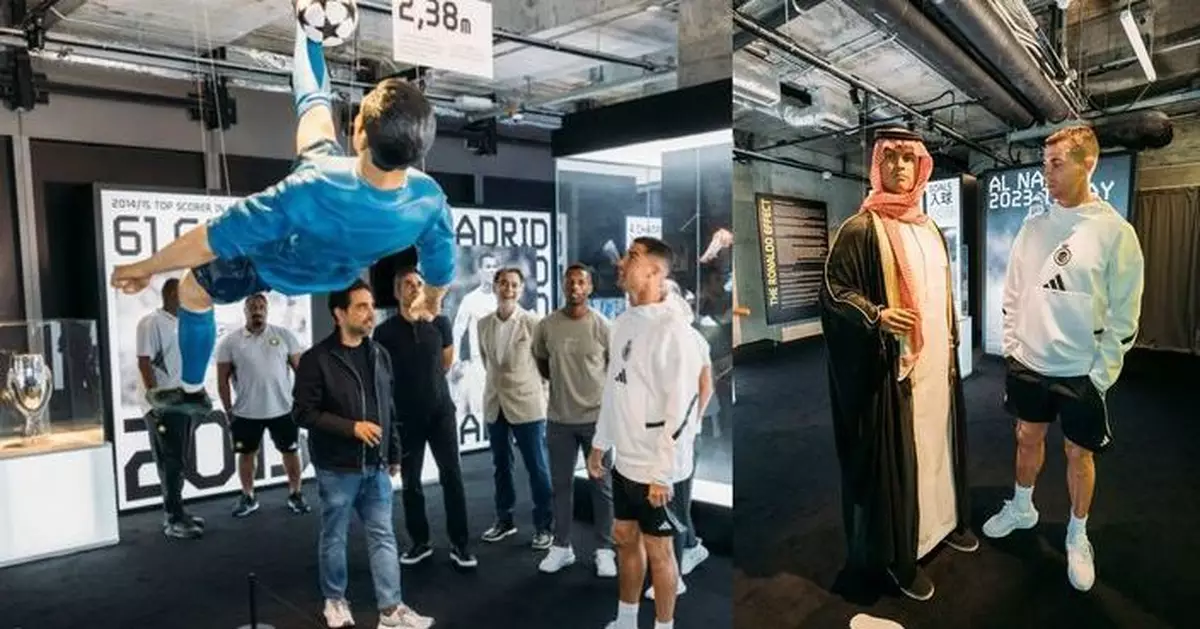 C朗親臨K11 MUSEA「CR7®️LIFE香港博物館」   興奮體驗與自己蠟像互動