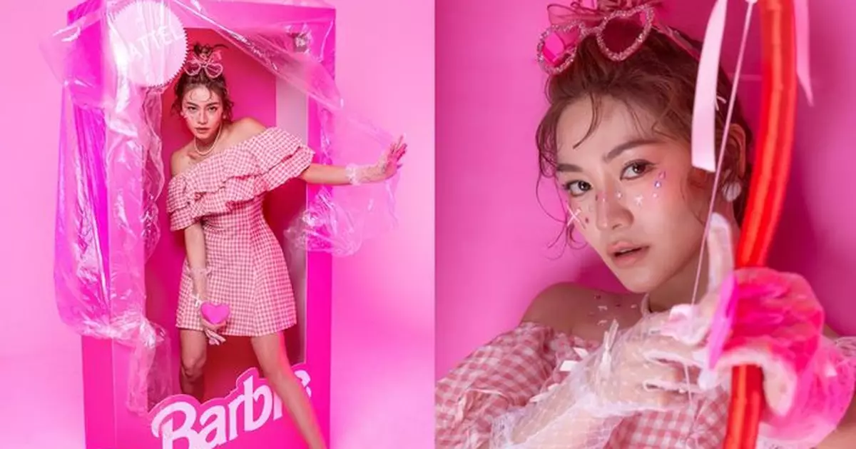 關嘉敏化身真人版Barbie 手持愛神弓箭覓真愛：Where’s my Ken?