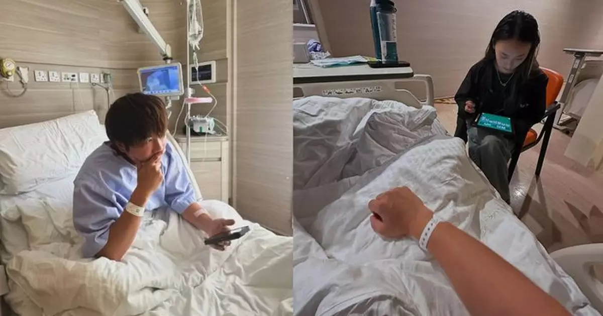 ToNick趙善恆小腸炎急入院 獲紋身師女友貼身照料