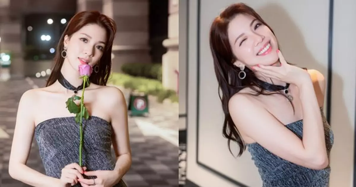 陳曉華Tube Dress高貴優雅如公主 獻唱《夏日傾情》疑隔空傳情？