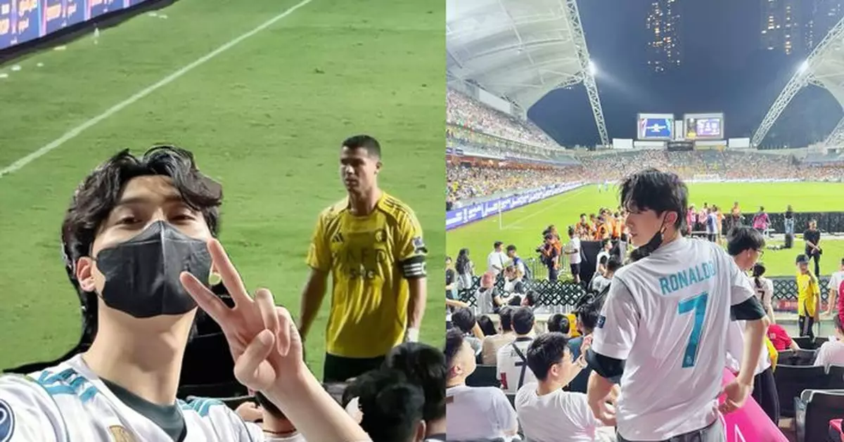 林俊其圓夢隔空「合照」C朗 激動嗌終生難忘