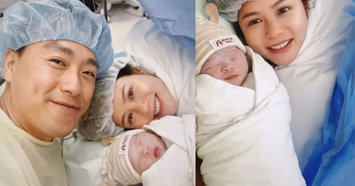 「籃球女神」方泳琳平安誕女 爆老公陪產勁緊張