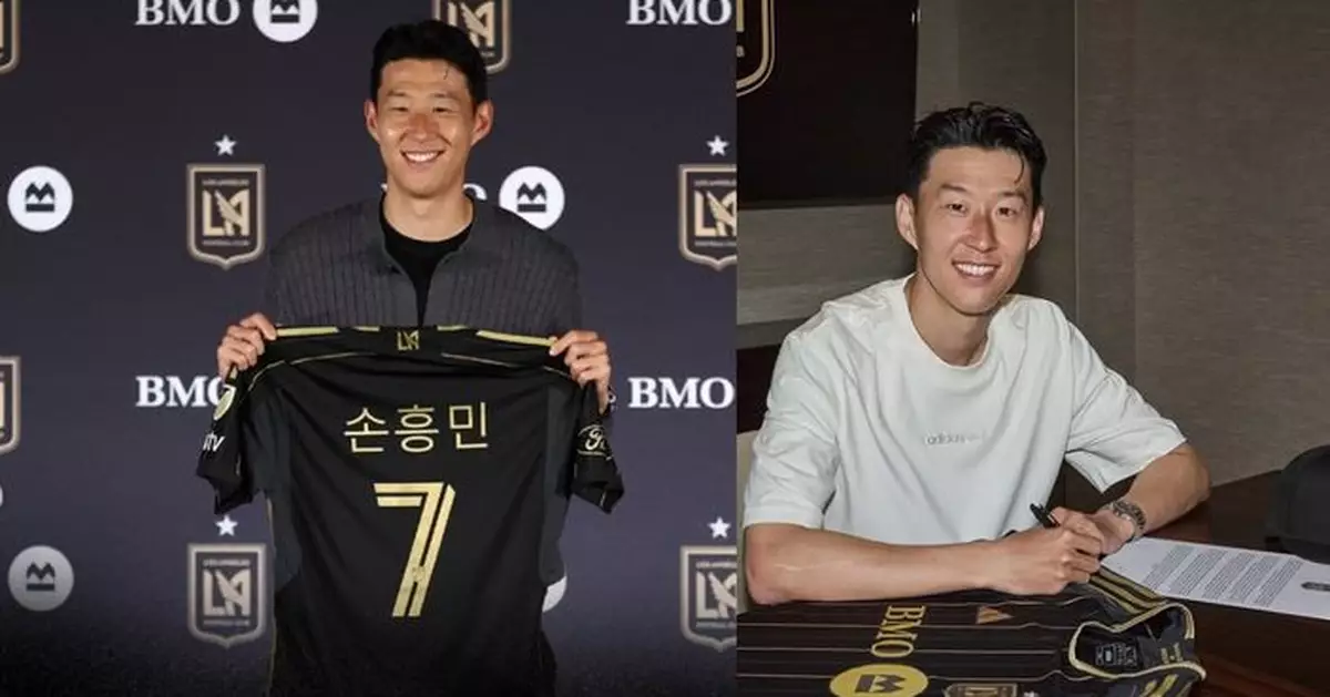 南韓球星孫興慜加盟洛杉磯FC　簽約兩年