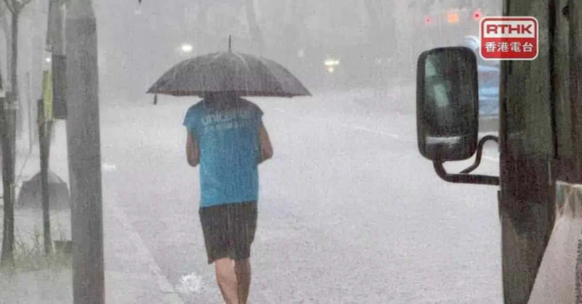 天文台預料未來兩三日本港天氣持續不穩定