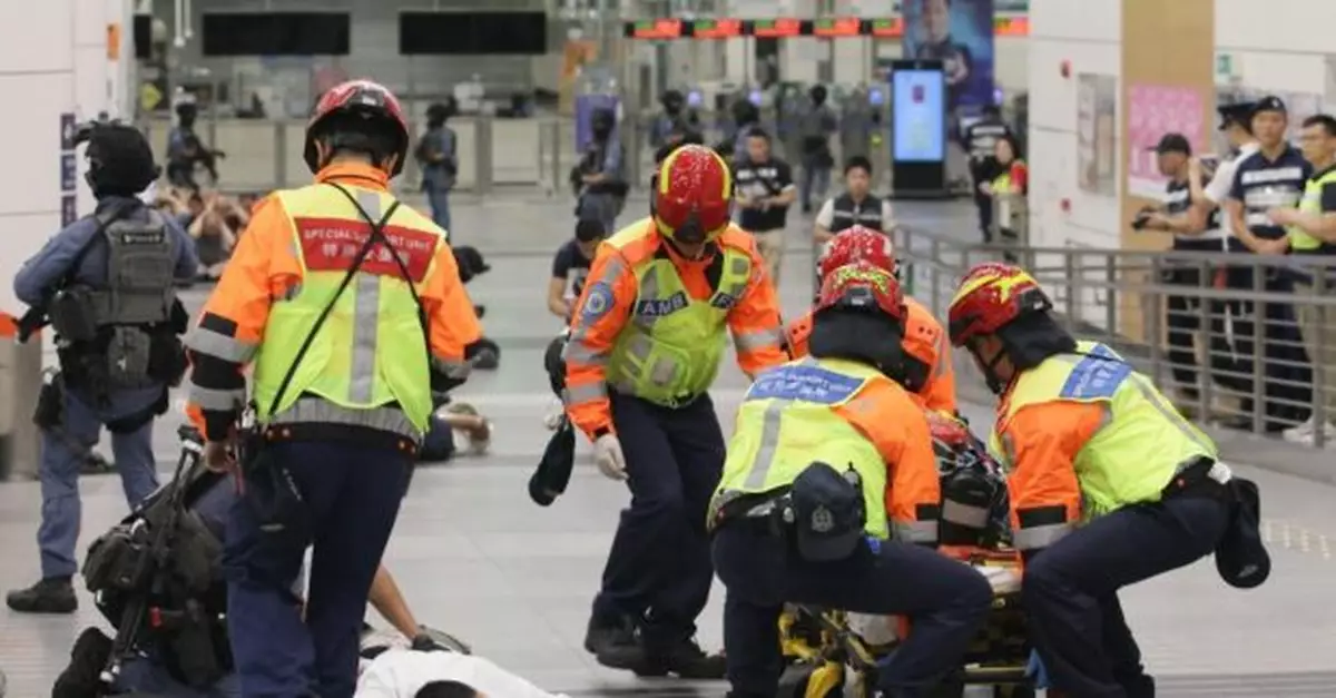 警方聯同多個部門進行演習　為全運會作準備