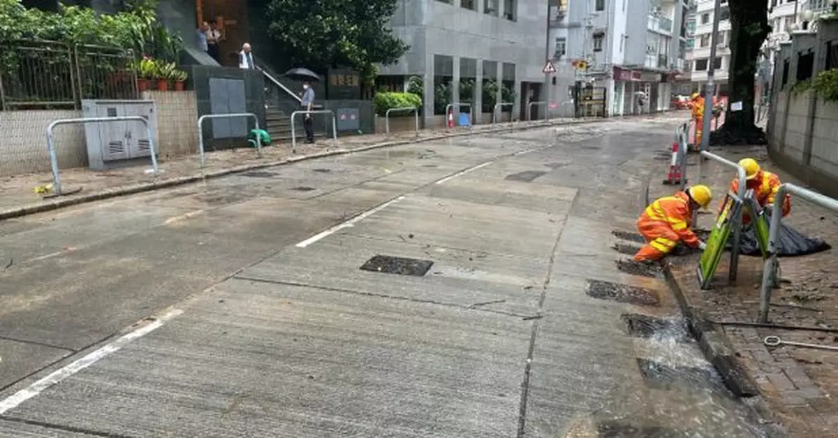 渠務署截至下午3時確認29宗水浸個案