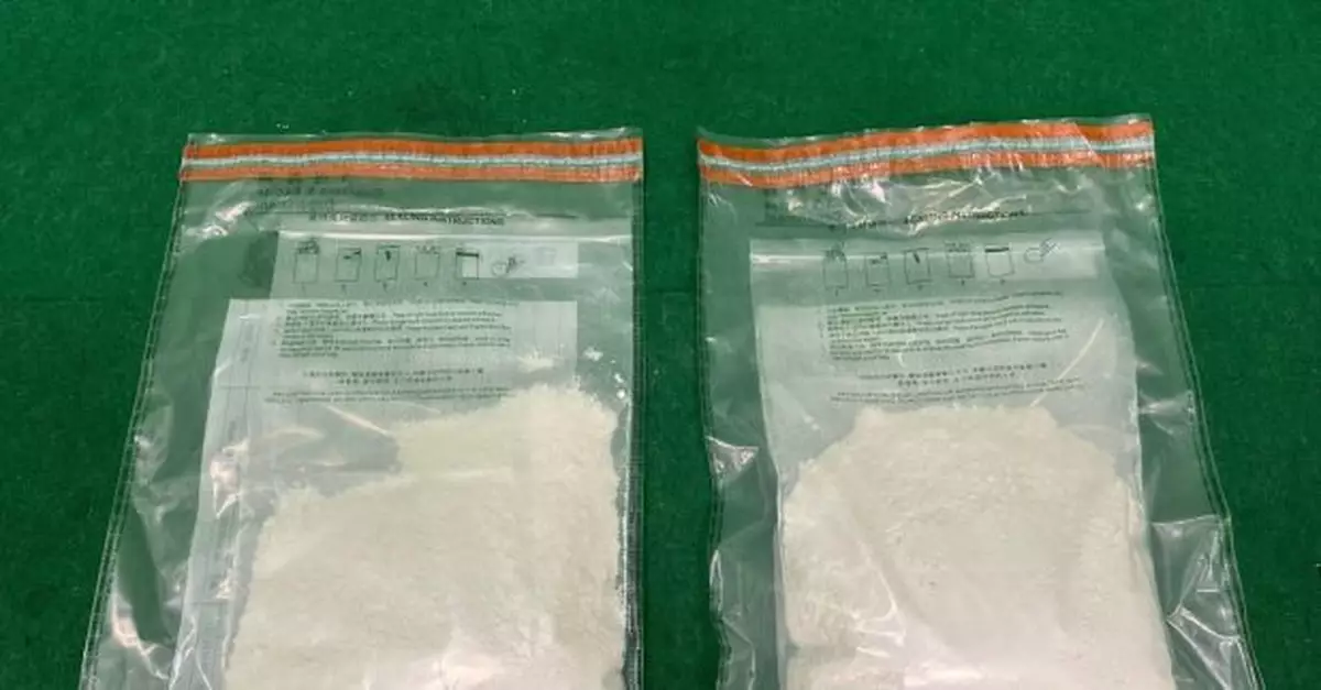 寄艙行李藏3公斤懷疑可卡因　海關拘從塞拉利昂抵港63歲女旅客