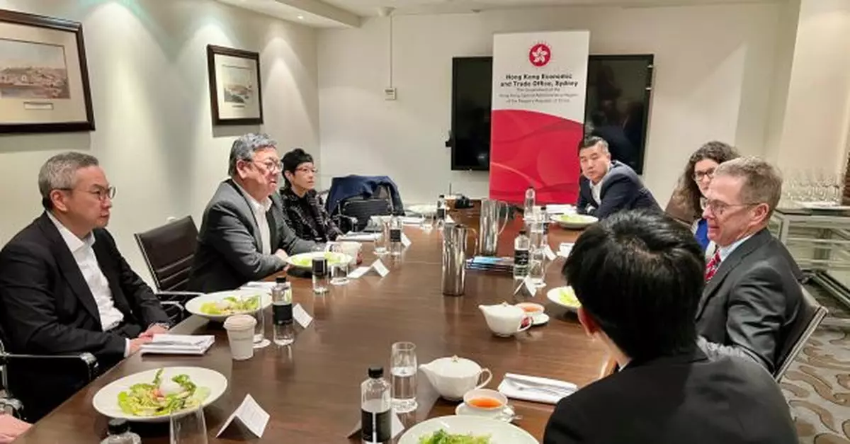 丘應樺繼續新西蘭訪問行程　向當地酒商介紹本港貿易優勢