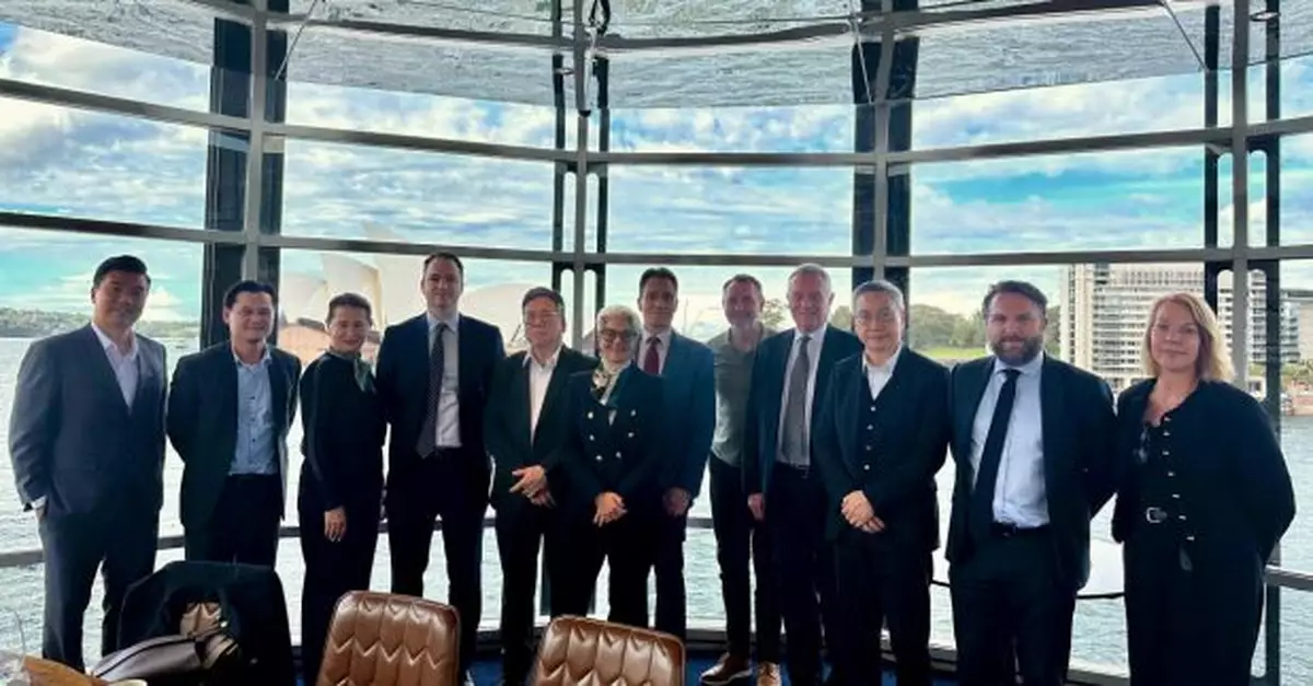 丘應樺向澳洲商界稱　香港法律金融優勢便利企業拓展內地市場　