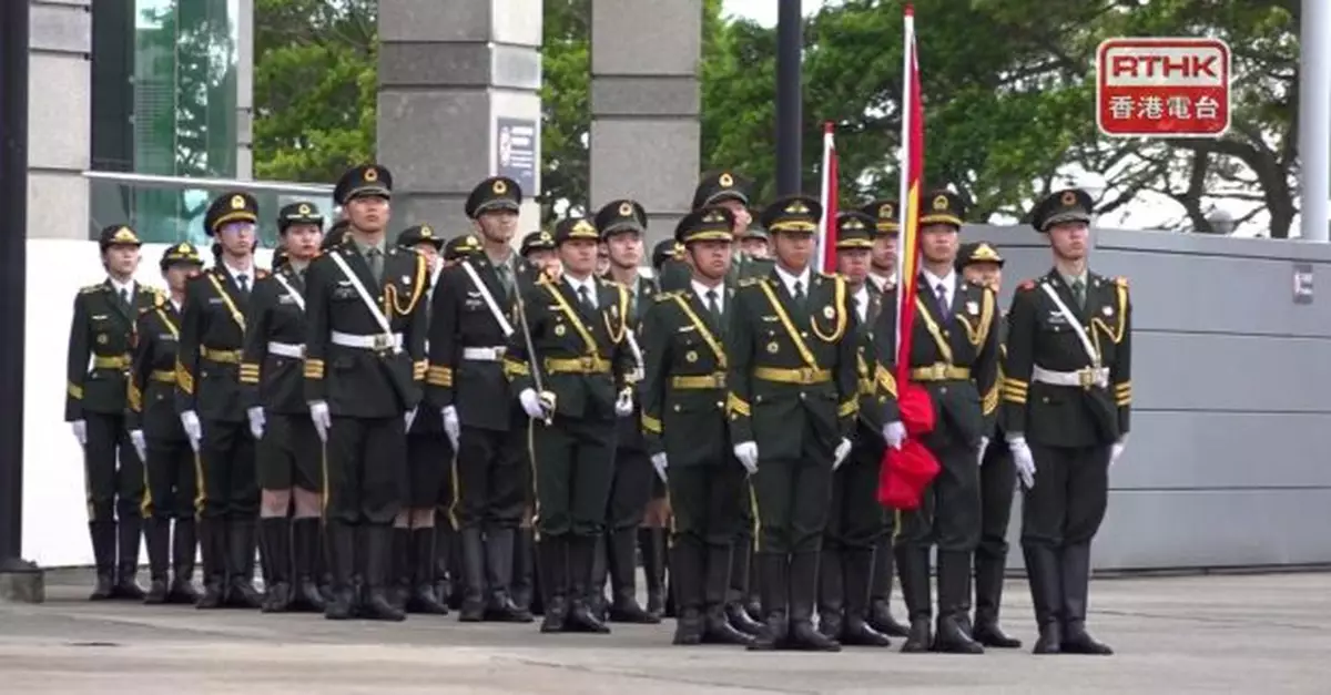 雷暴警告生效　金紫荊廣場升旗儀式取消