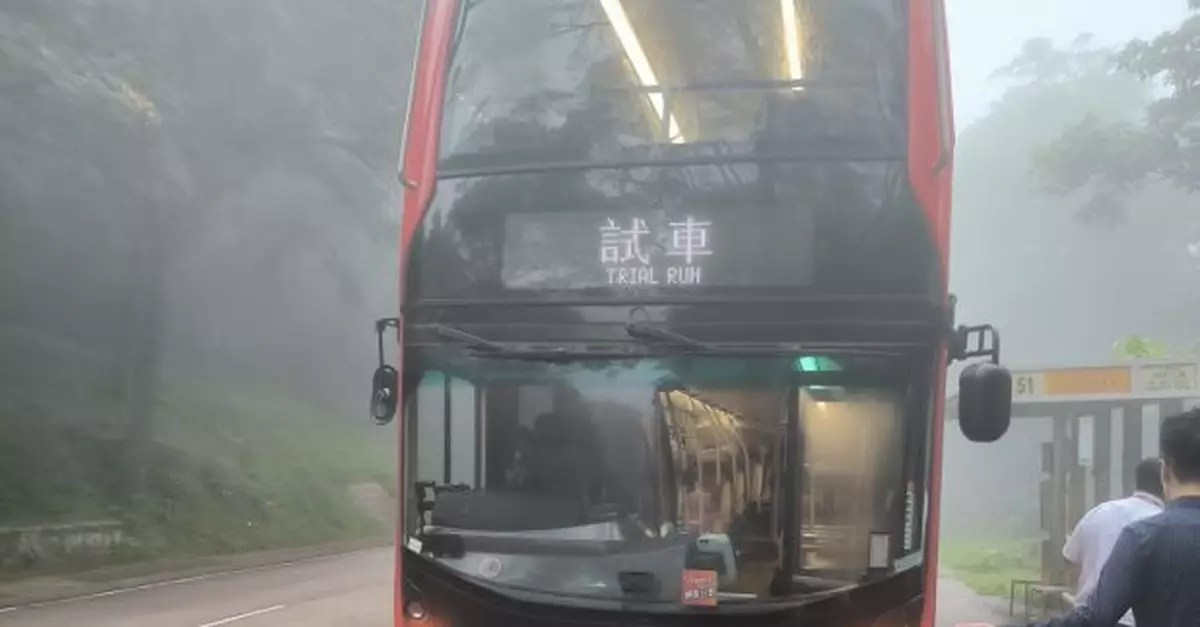 九巴第51號線獲批改用雙層巴士　提高載客量應付大帽山人流增加