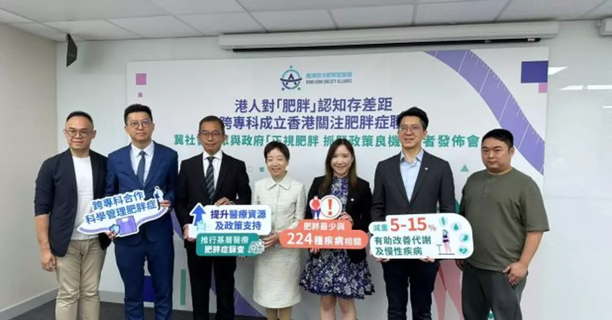 有調查發現港人對肥胖症認知不足　三分一體重超標受訪者自認微胖