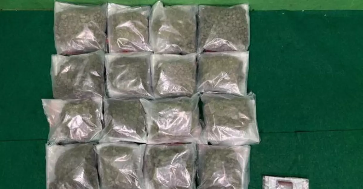 海關機場偵破兩宗販毒案件　3名旅客被捕