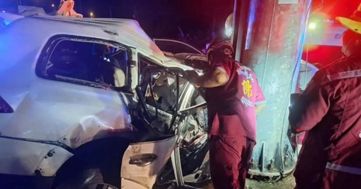 收工途中見嚴重車禍 泰護理師上前施救驚見死者是男友崩潰痛哭