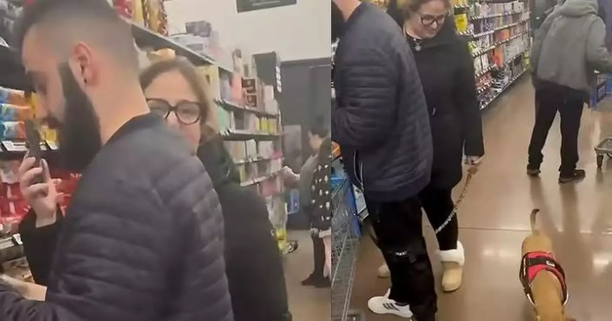 夫婦牽狗行超市疑遭「偷拍」？下秒遭告知烏龍真相當場爆笑