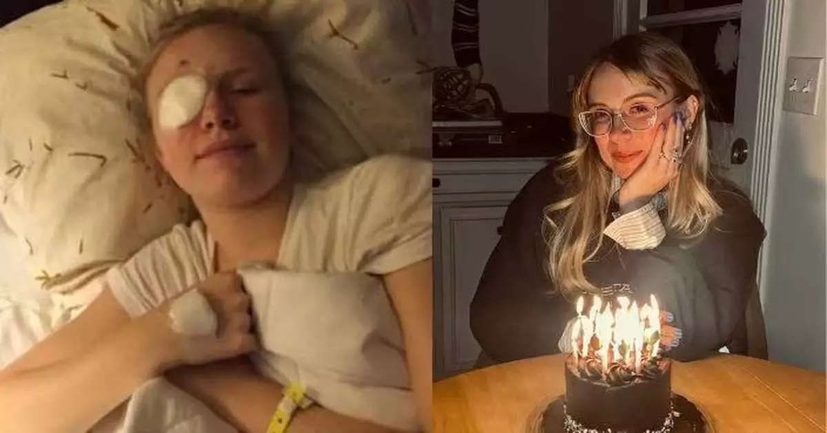 幼年患罕病併發眼疾 美國女歷24次手術仍陷「隨機失明」勇敢公開心路歷程