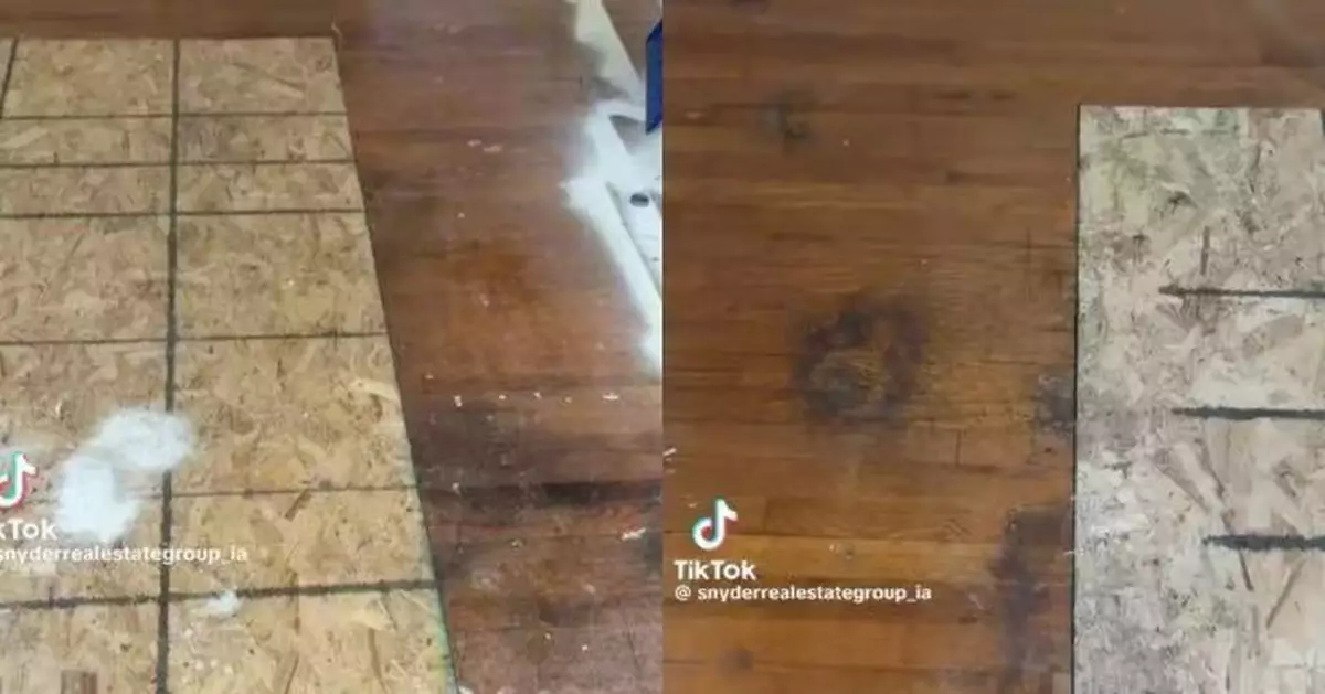 翻修出租屋掀地毯驚見「黑色手印」 美國女中介揭前屋主孤獨死屍液滲木板