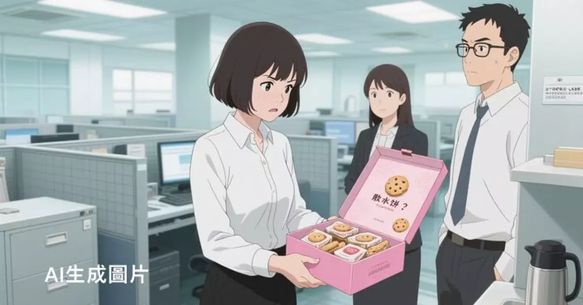 同事Last Day派布丁燒做散水餅遭嫌棄 港女鬧爆獲網力撐：再嘈派5蚊西餅！