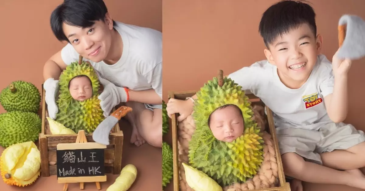 岑珈其婚後組幸福四口之家 兩個月大幼子化身貓山王睡相超可愛