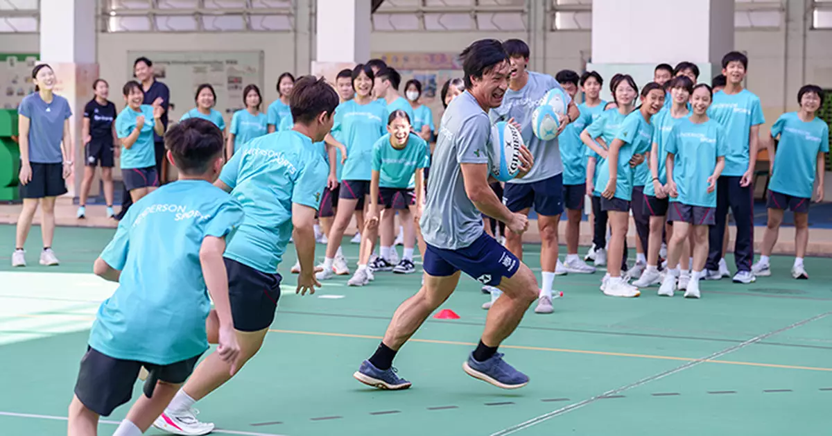 恒基Henderson Sports校園體育計劃啟動 逾600學生參與 亞運金牌教練落校培育新星