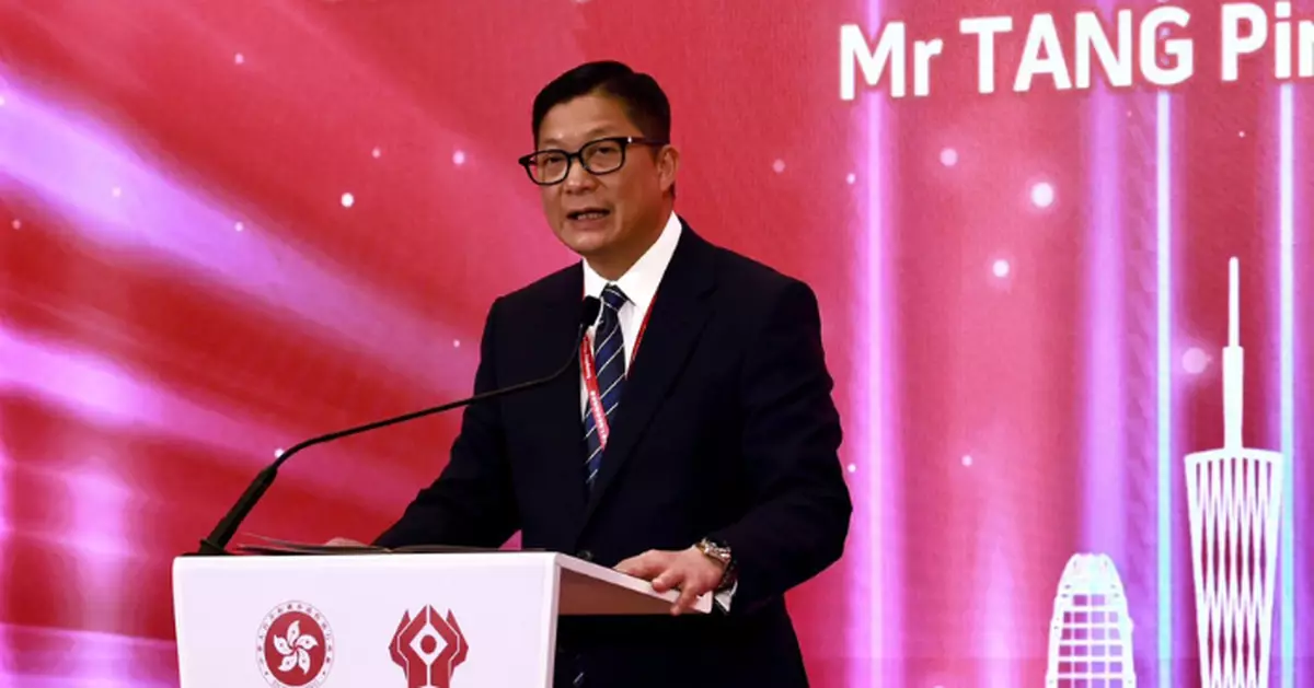 鄧炳強出席「粵港澳大灣區禁毒高峰會」 指香港作為連結者推動國際齊心打毒