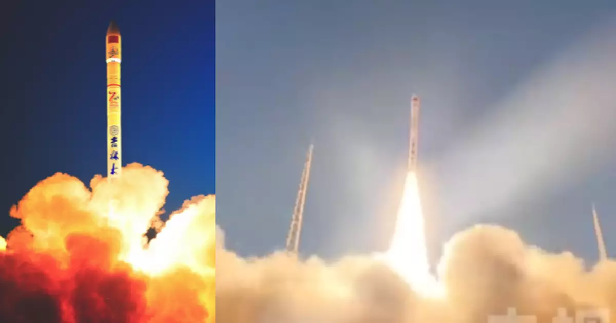 中國開運一號衛星升空進入預定軌道