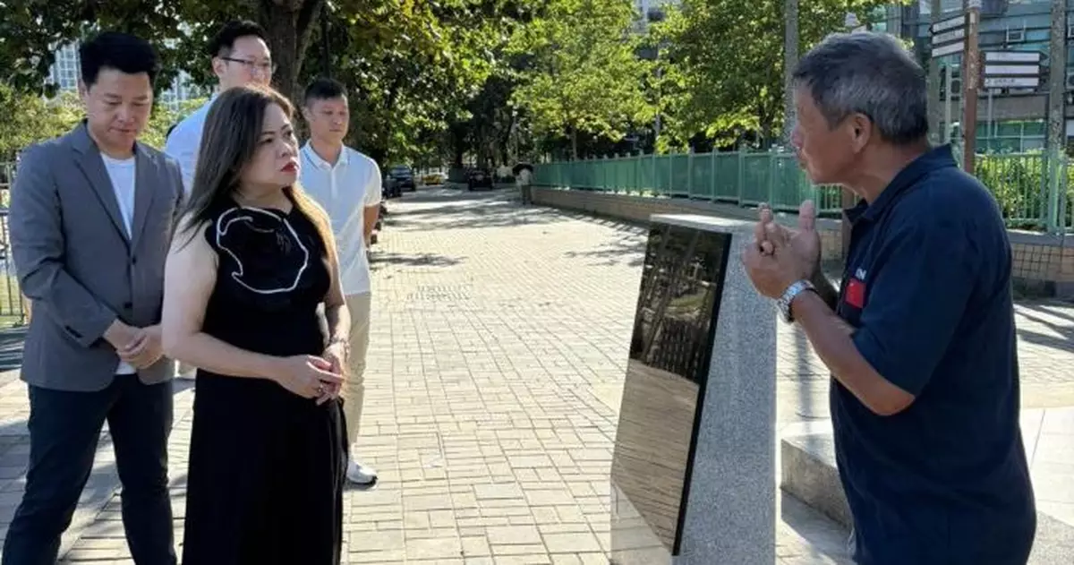 羅淑佩到梅窩銀礦灣追憶抗戰慘痛歷史 冀透過老村民口述歷史傳承