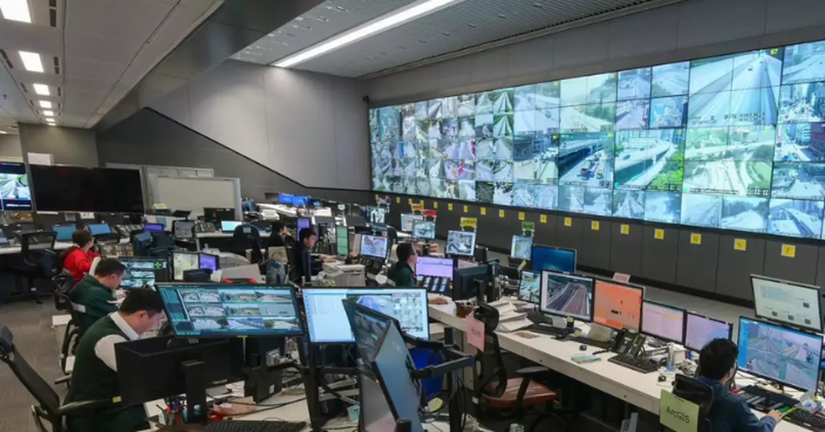 風暴襲港期間 運輸署緊急事故交通協調中心24小時運作