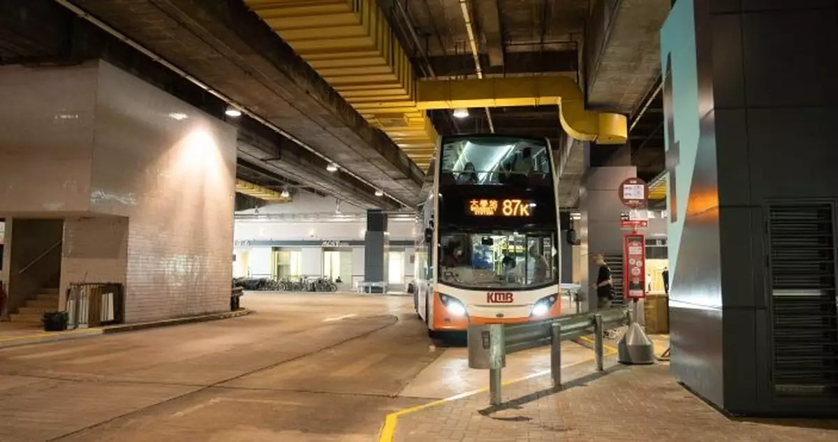 馬鞍山市中心公共交通總站改善工程  運輸署：第二期料明年完成