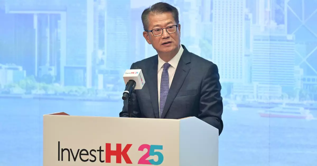 陳茂波：24年外來駐港公司9960家創新高 內地公司佔逾四分之一