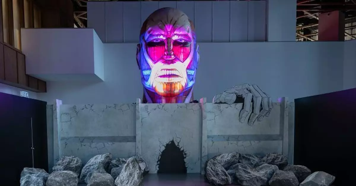 進擊的巨人展FINAL啟德開幕 6.2米巨人帶領粉絲重溫神作