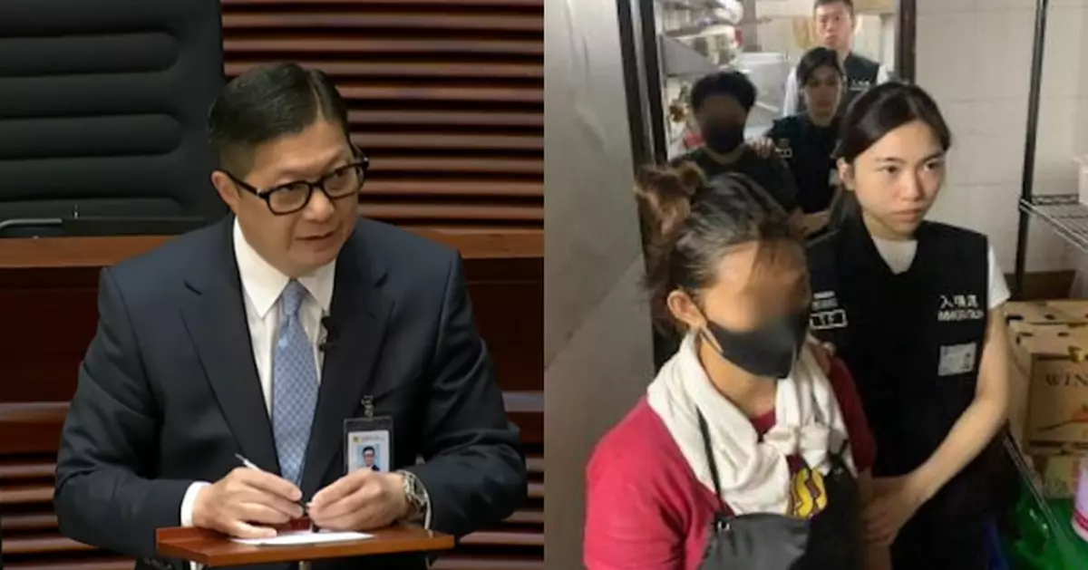 鄧炳強﹕打擊非法勞工執法絕不手軟