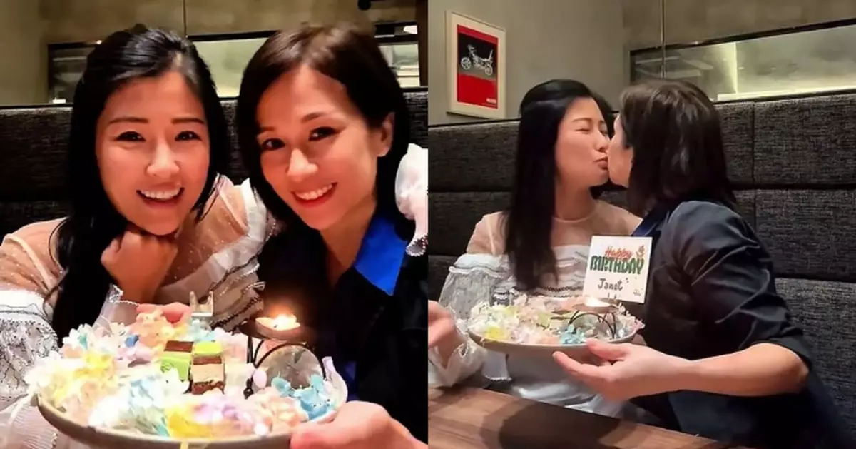 「七魔女」感情未變 文頌嫻約周家蔚撐枱腳兼補祝生日