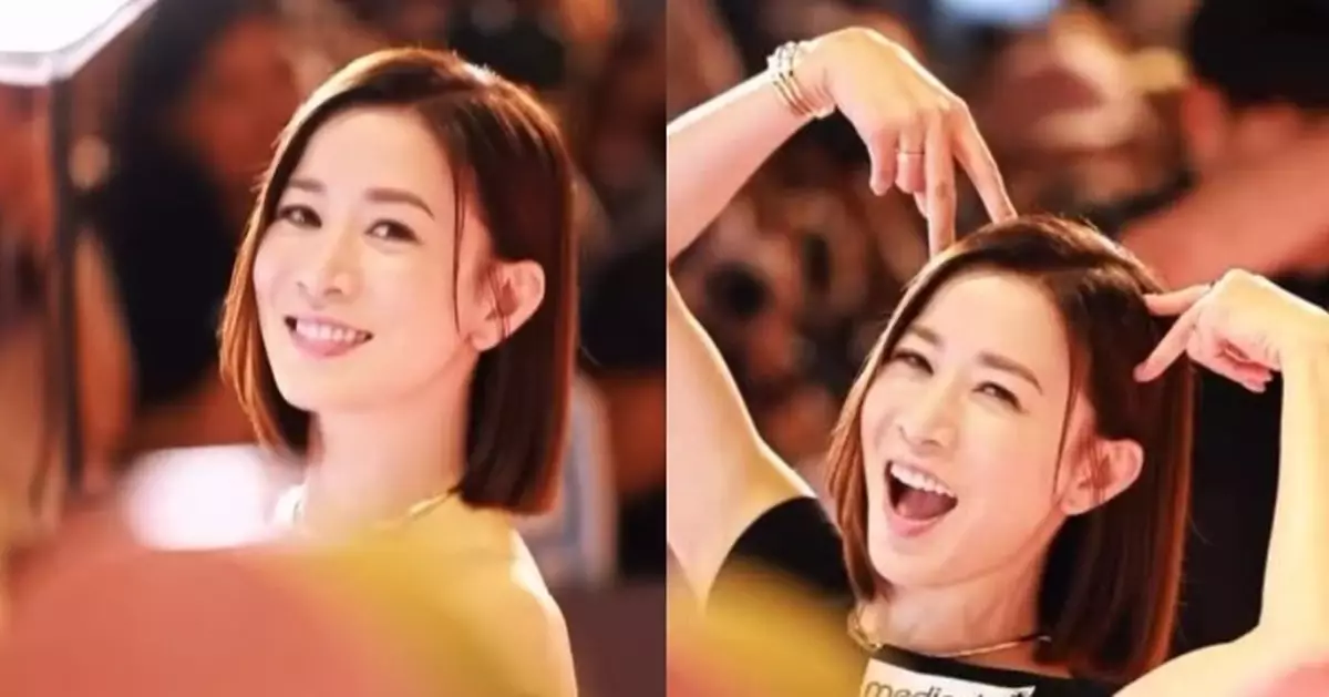 50歲佘詩曼扮可愛無難道 學擺貓耳仔POSE冧粉絲