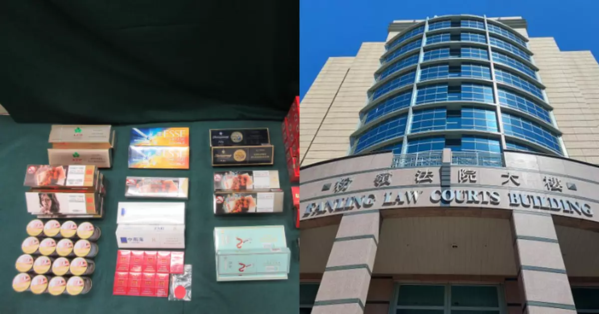 羅湖入境女子管有逾萬支未完稅香煙無申報囚6周 海關歡迎裁決