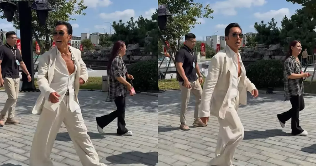 60歲鄭浩南開胸曬爆肌 有網民嫌油膩遭霸氣回擊