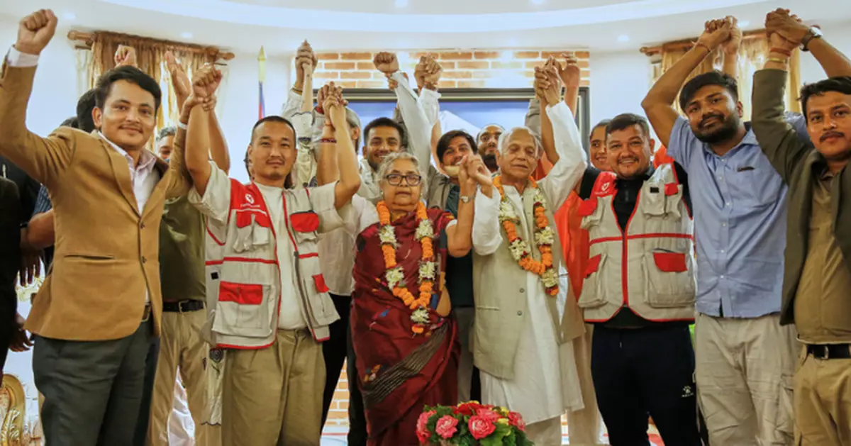 尼泊爾看守總理卡爾基承諾致力終結貪腐 從年輕人角度思考