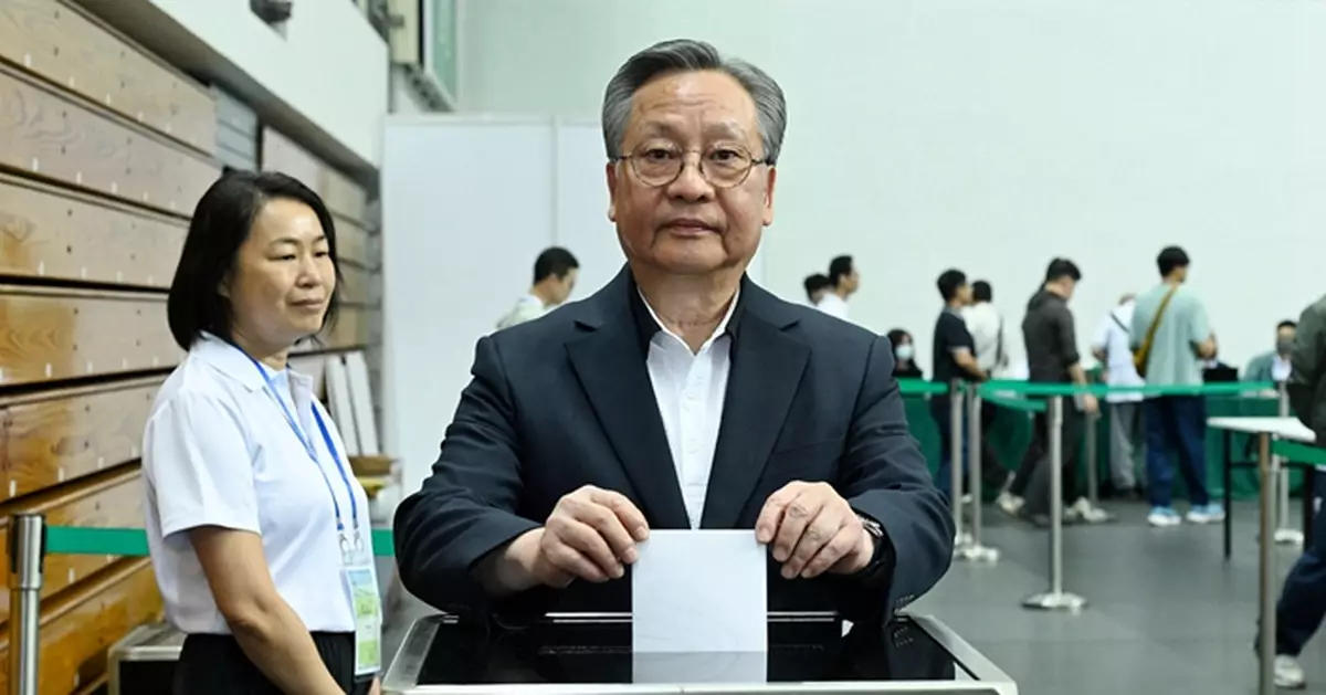 澳門舉行立法會選舉　立會主席高開賢：今次選舉有重要意義