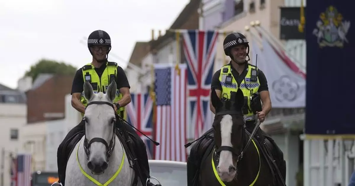 特朗普國事訪問英國前夕 警拘一名男子涉放無人機