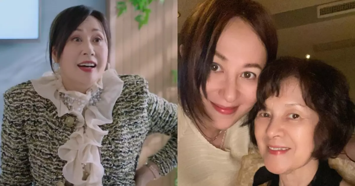 俠醫｜江欣燕為演活「潑辣毒舌貴婦」花盡心思喪背對白 揭86歲江媽媽戴住老花眼鏡陪練對白勁Sweet