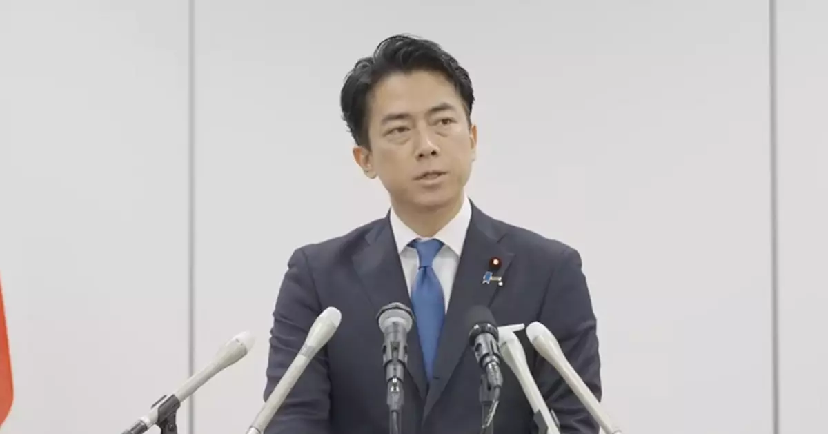 小泉進次郎：日本周邊安全保障環境日益嚴峻　加強防衛力量很重要