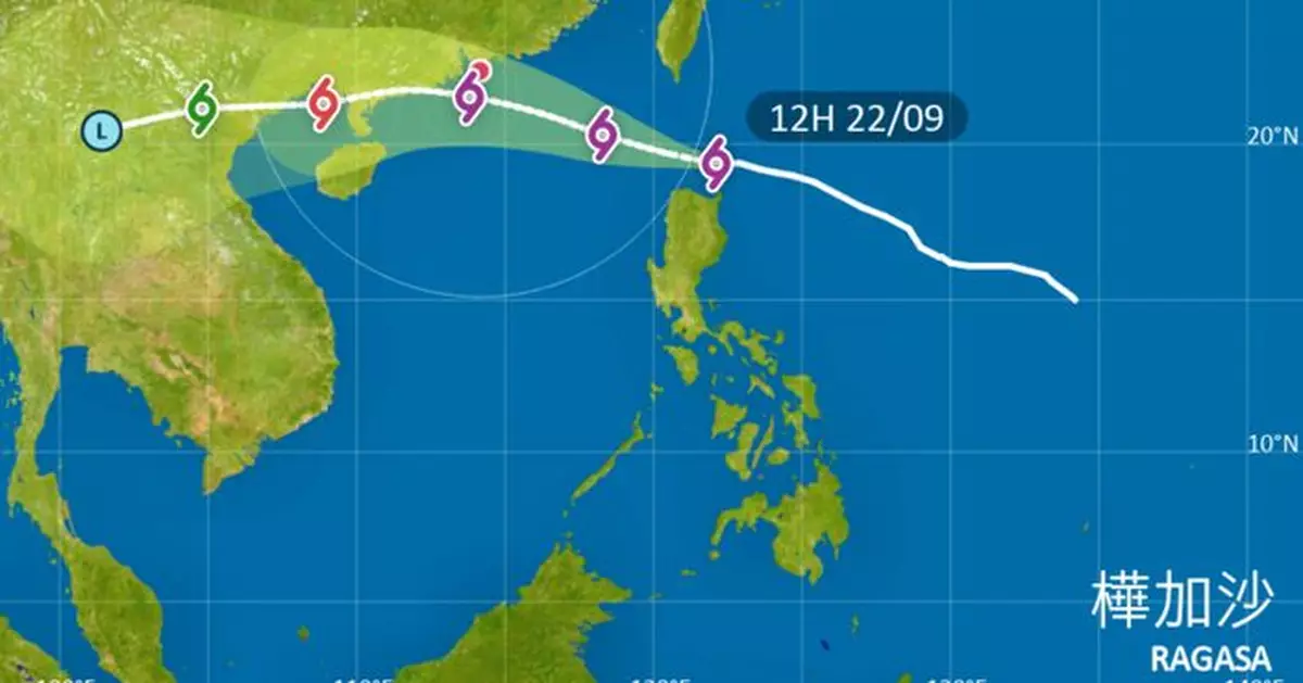 風暴樺加沙 | 天文台考慮周二下午1時至4時改發8號烈風或暴風信號